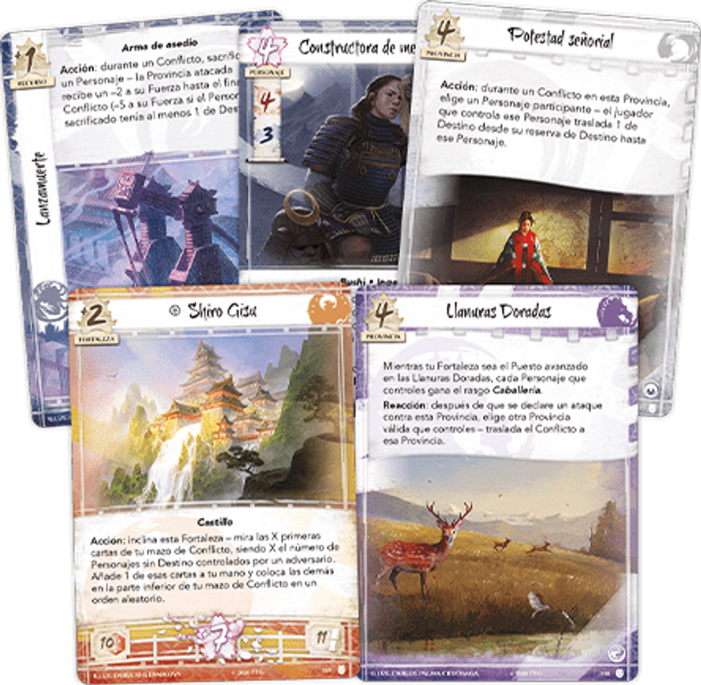 Legend of the Five Rings: The Card Game – Peace at Any Cost cards