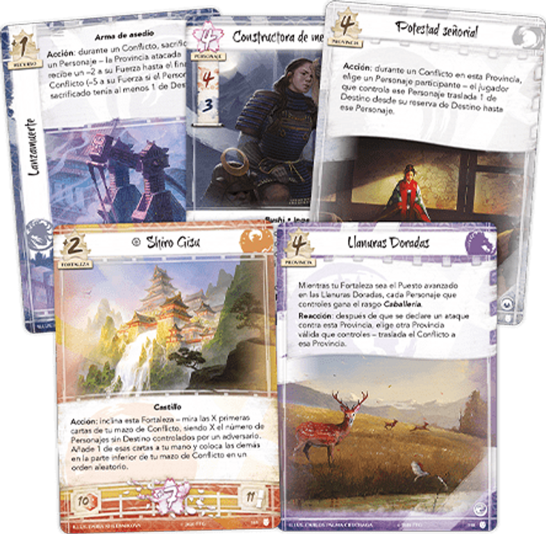 Legend of the Five Rings: The Card Game – Peace at Any Cost cartas