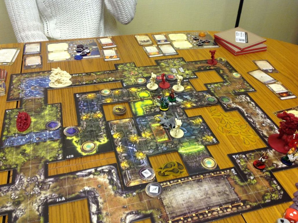 Descent: Die Reise ins Dunkel (Zweite Edition) - Schatten von Nerekhall spielablauf