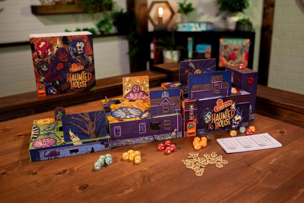 Boxtop Pinball: Haunted House components