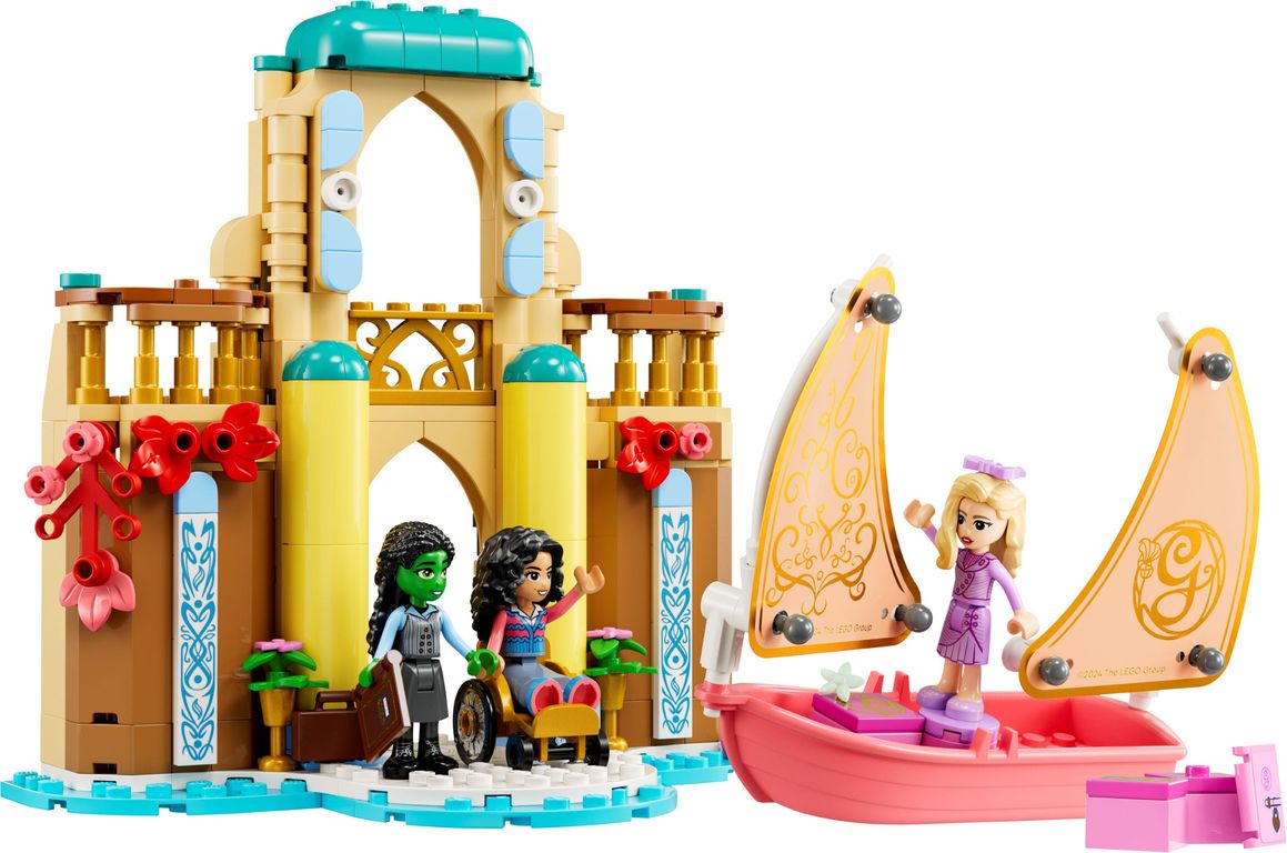 LEGO® Wicked Glinda, Elphaba en Nessarose op Shiz University componenten