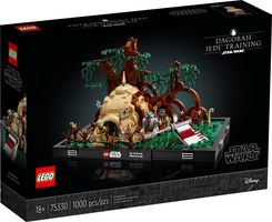 LEGO® Star Wars Jedi™ training op Dagobah™ diorama