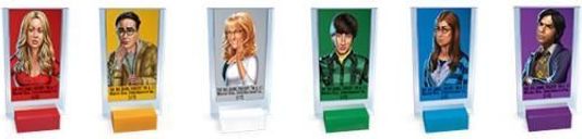 Cluedo: The Big Bang Theory charactere