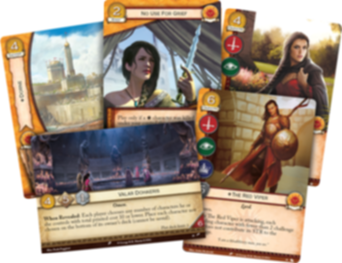 Juego de tronos: El juego de cartas (Segunda edición) – Mazo introductorio de la Casa Martell cartas