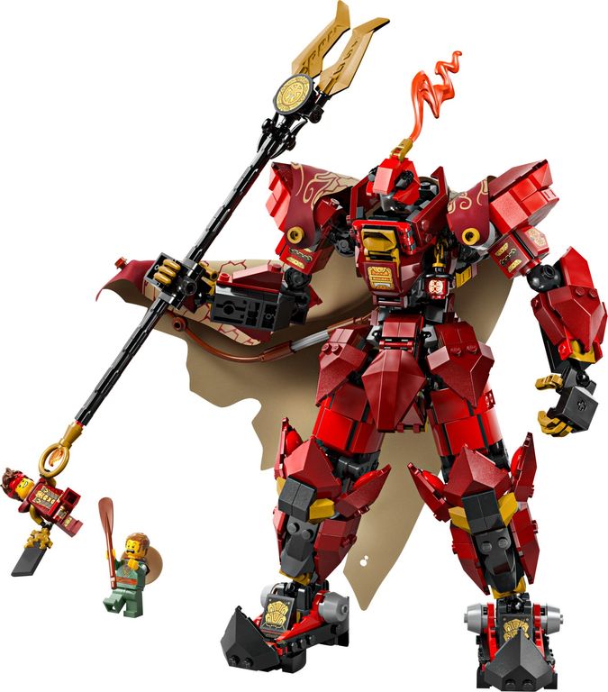 LEGO® Ninjago The Fire Knight Mech components