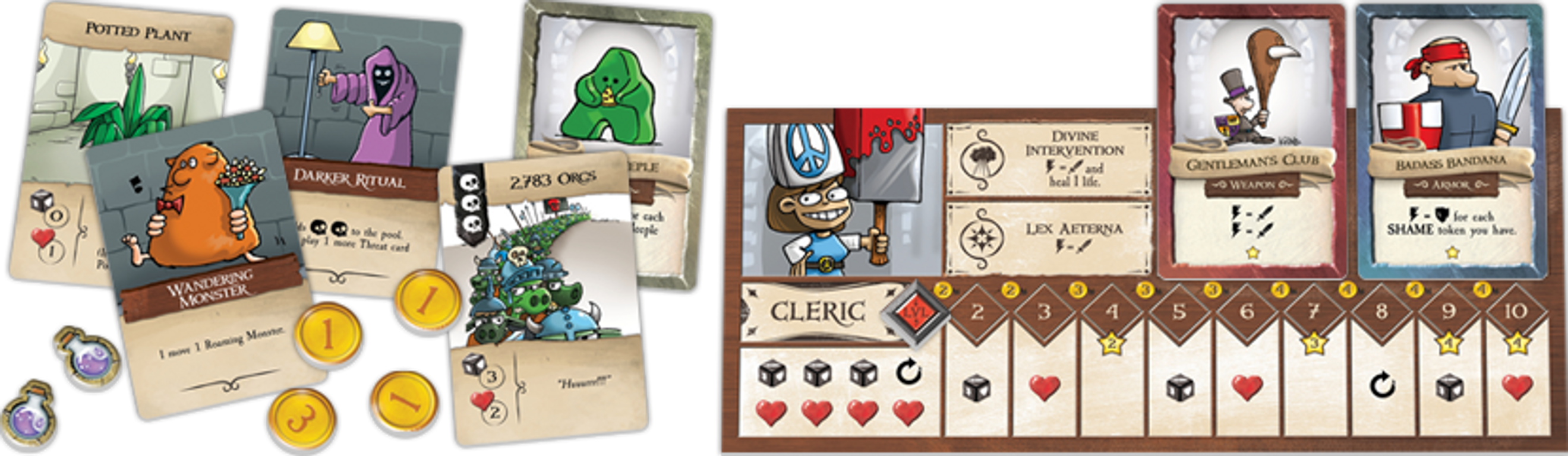 Munchkin Dungeon cartas