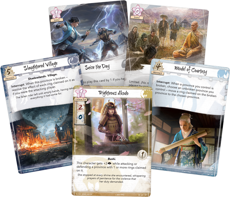 Legend of the Five Rings: The Card Game – Clan War carte