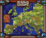 Railways of Europe game board