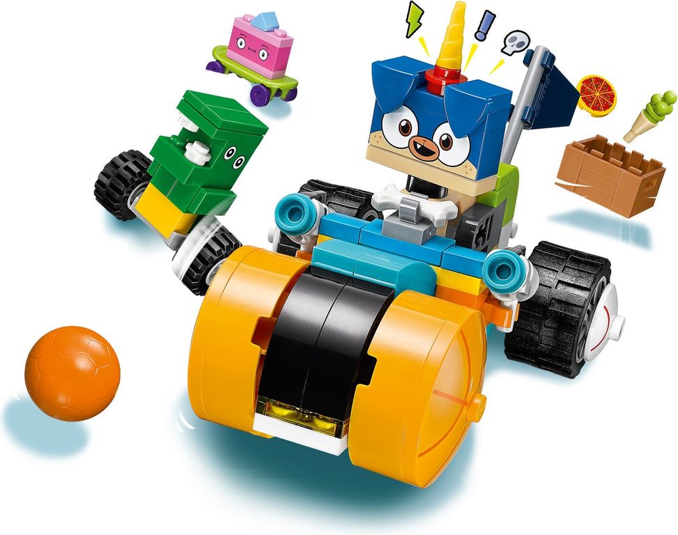 LEGO® Unikitty! Triciclo del Príncipe Perricornio jugabilidad