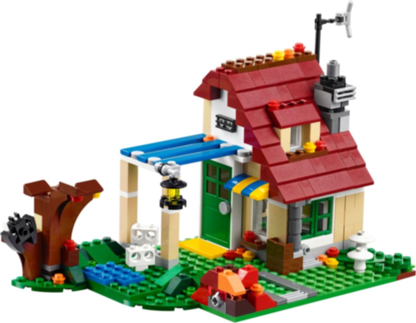 LEGO® Creator Verandering van de Seizoenen speelwijze