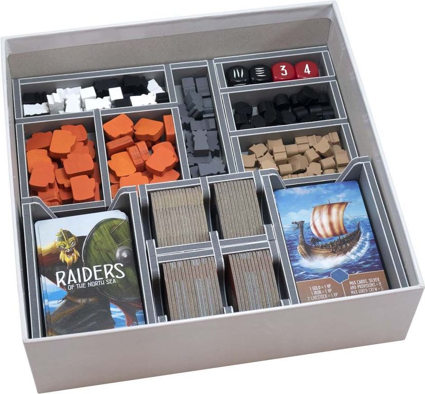 Raiders of the North Sea: Folded Space Insert componenten