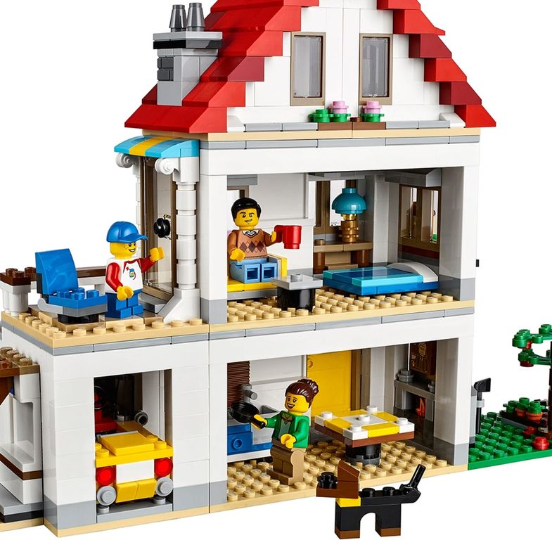 LEGO® Creator Villa familiar modular reverso