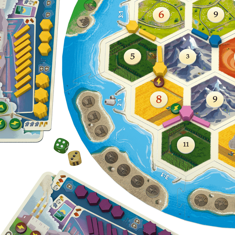 CATAN: New Energies components