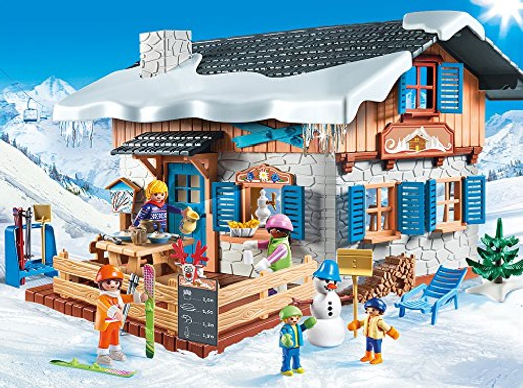 Playmobil® Family Fun Ski Lodge gameplay
