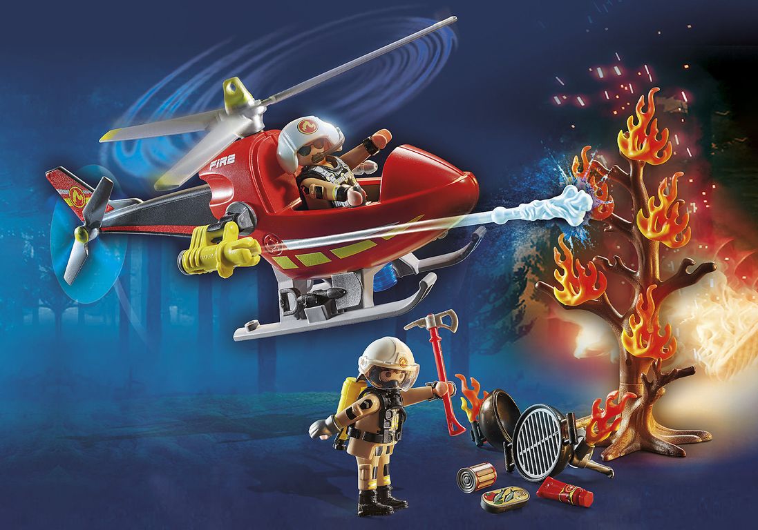 Playmobil® City Action Fire Rescue Helicopter