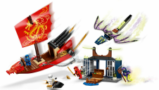 LEGO® Ninjago Laatste tocht van Destiny's Bounty speelwijze