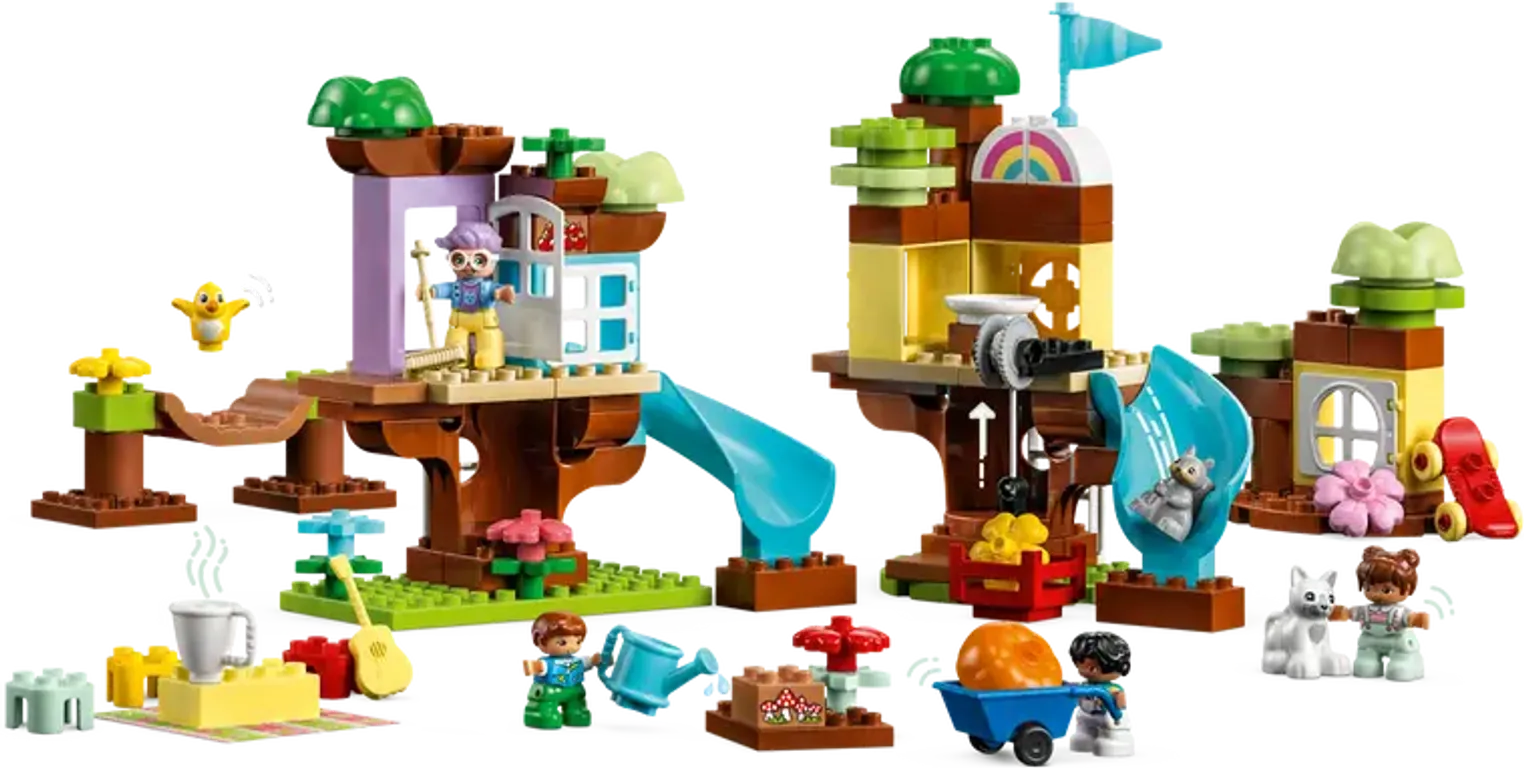 LEGO® DUPLO® La cabane dans l’arbre 3-en-1 gameplay