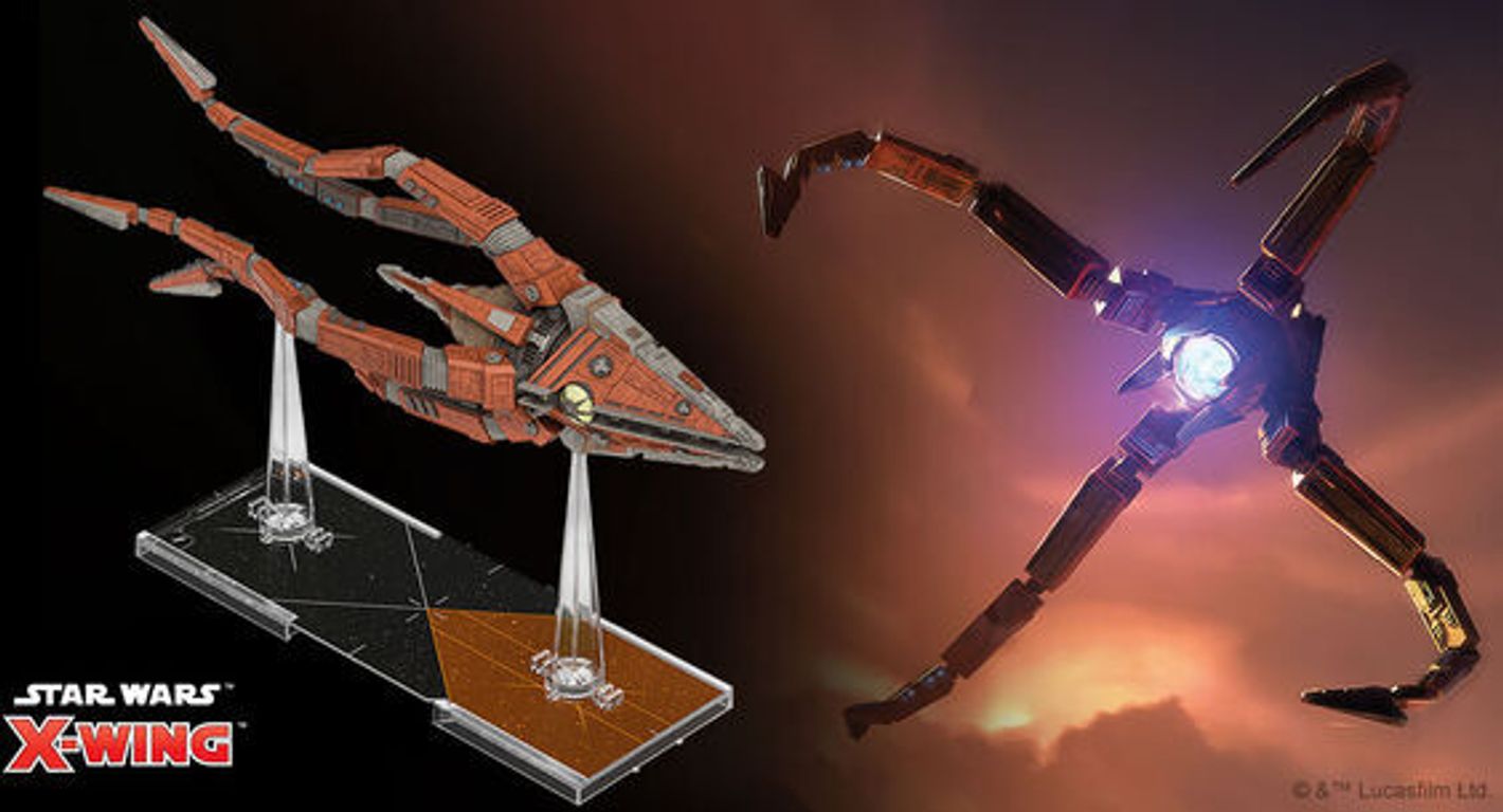 Star Wars: X-Wing (Second Edition) – Trident-class Assault Ship