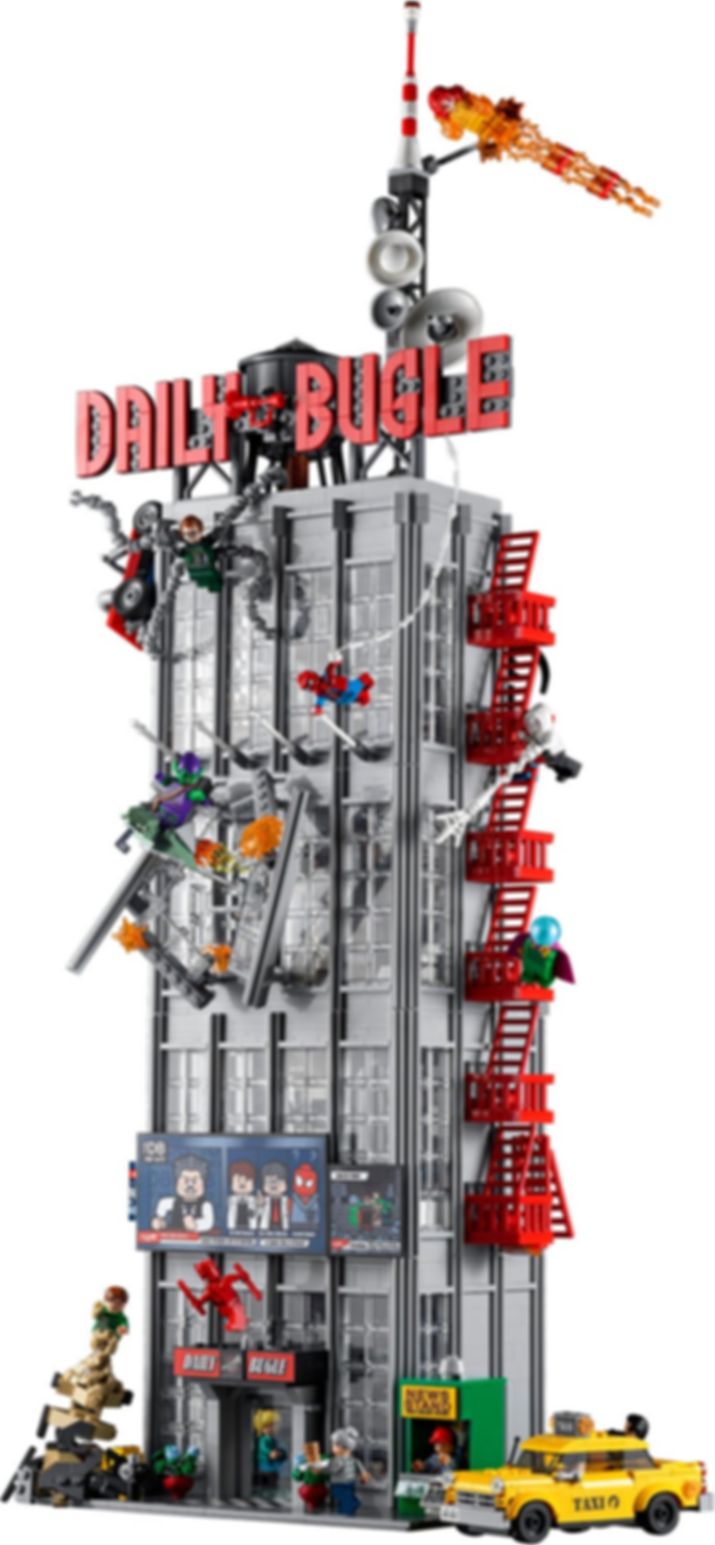 LEGO® Marvel Daily Bugle components