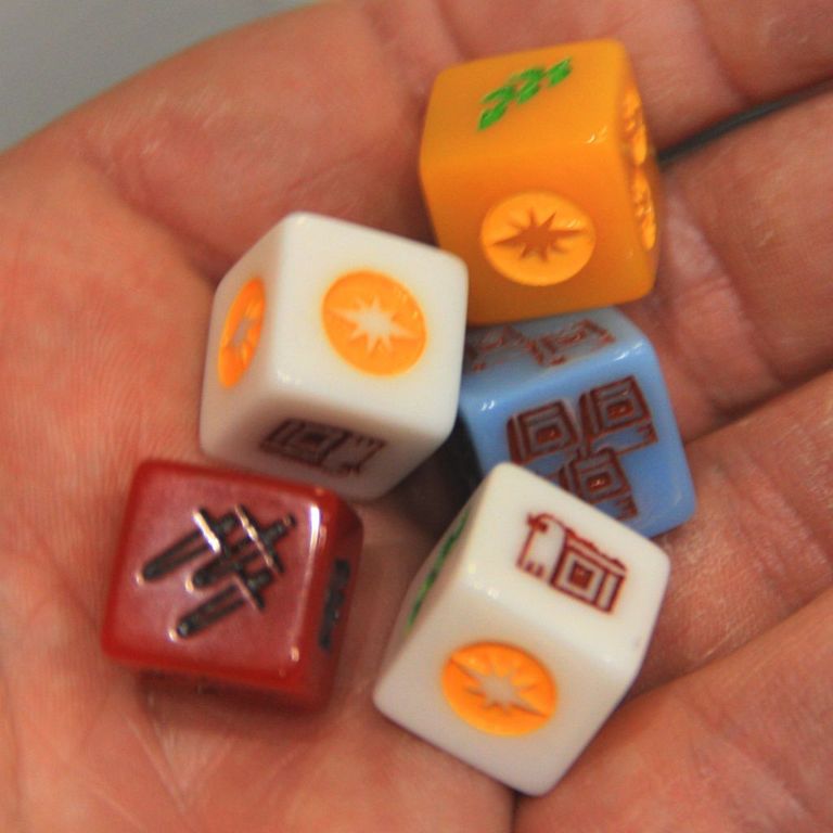 Nations: The Dice Game dice