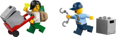 LEGO® City Geldtransport minifiguren