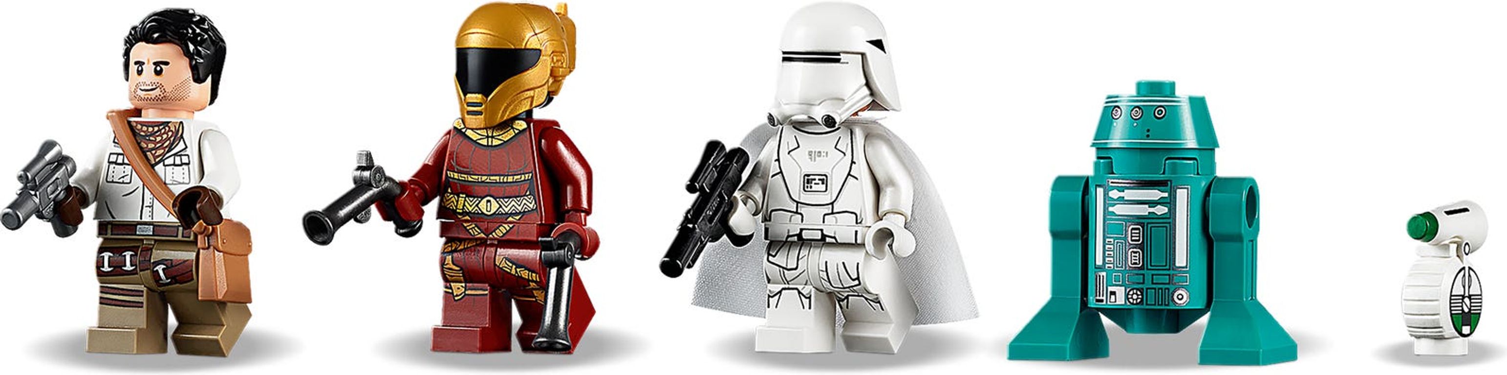 LEGO® Star Wars Caza Estelar Ala-Y de la Resistencia minifiguras