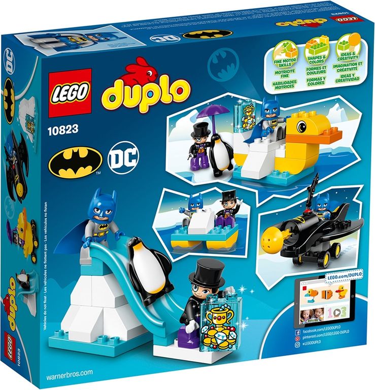 LEGO® DUPLO® Batwing Adventure back of the box
