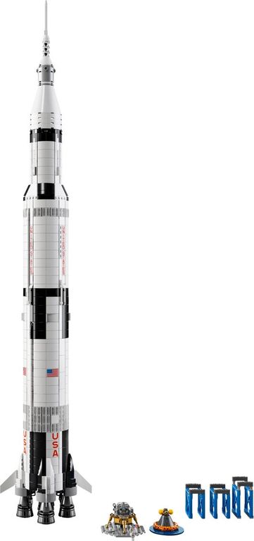 LEGO® Ideas NASA Apollo Saturn V components