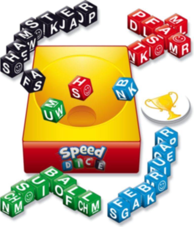 Speed Dice components