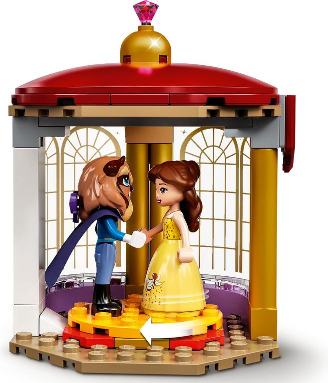 LEGO® Disney Belle and the Beast's Castle components