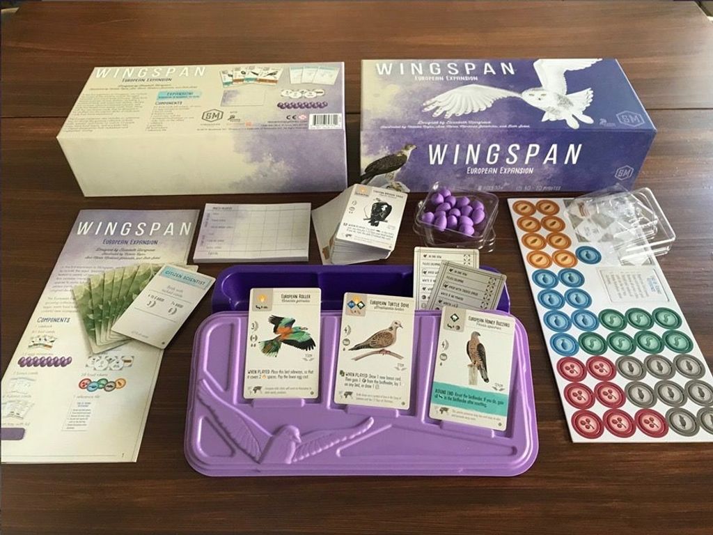 Maldito Games Wingspan Expansion partes