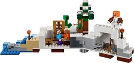 LEGO® Minecraft The Snow Hideout interno