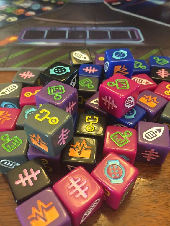 Flatline: A FUSE Aftershock Game dice