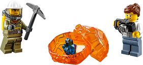 LEGO® City Volcano Starter Set components