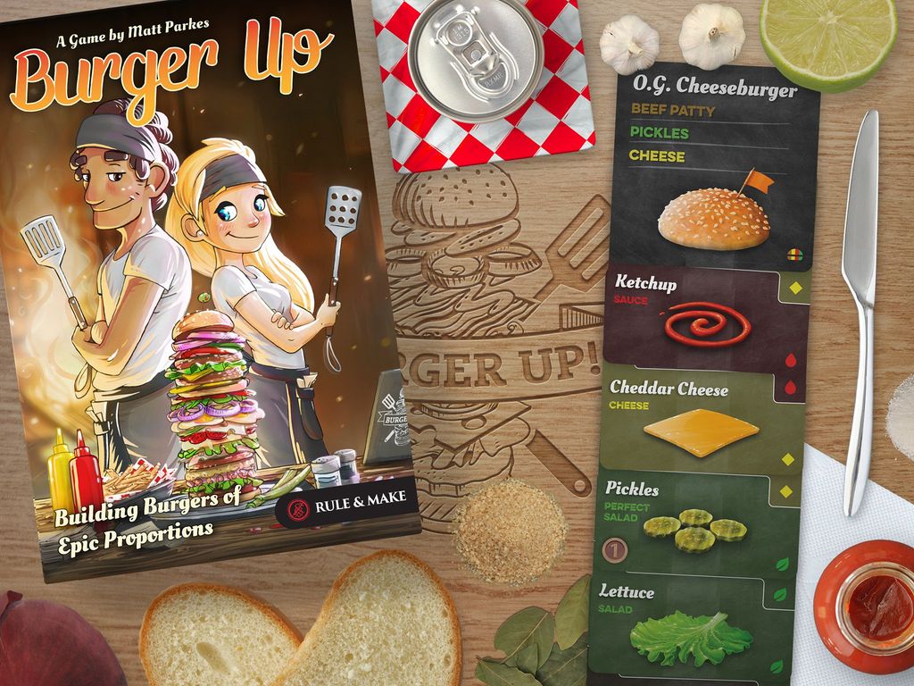 Burger Up komponenten