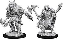 D&D Nolzur's Marvelous Miniatures - Male Half-Orc Barbarian miniaturen