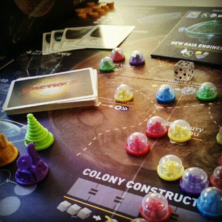 Alien Frontiers: Factions spielablauf