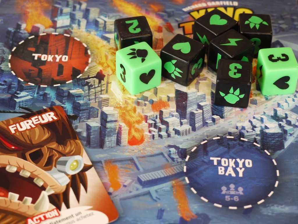 King of Tokyo components