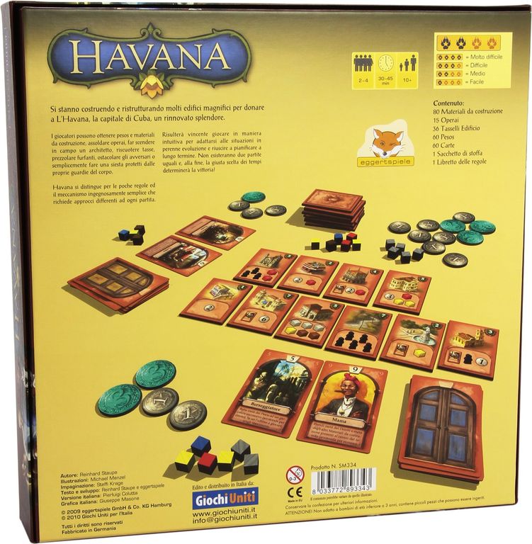 Havana torna a scatola