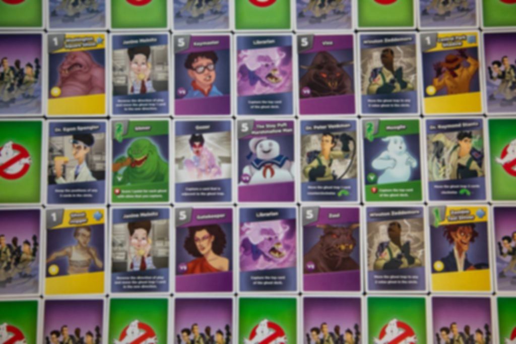 Ghostbusters: The Card Game kaarten