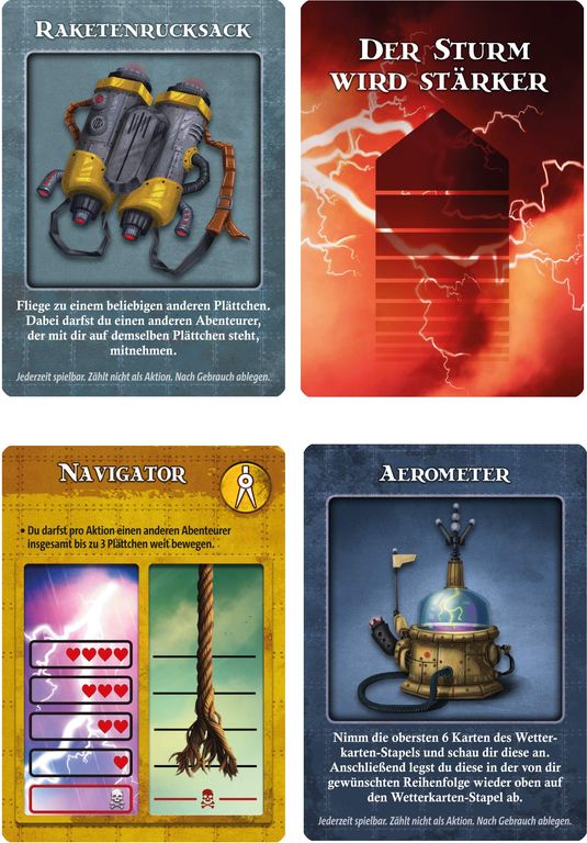 Forbidden Sky cartes