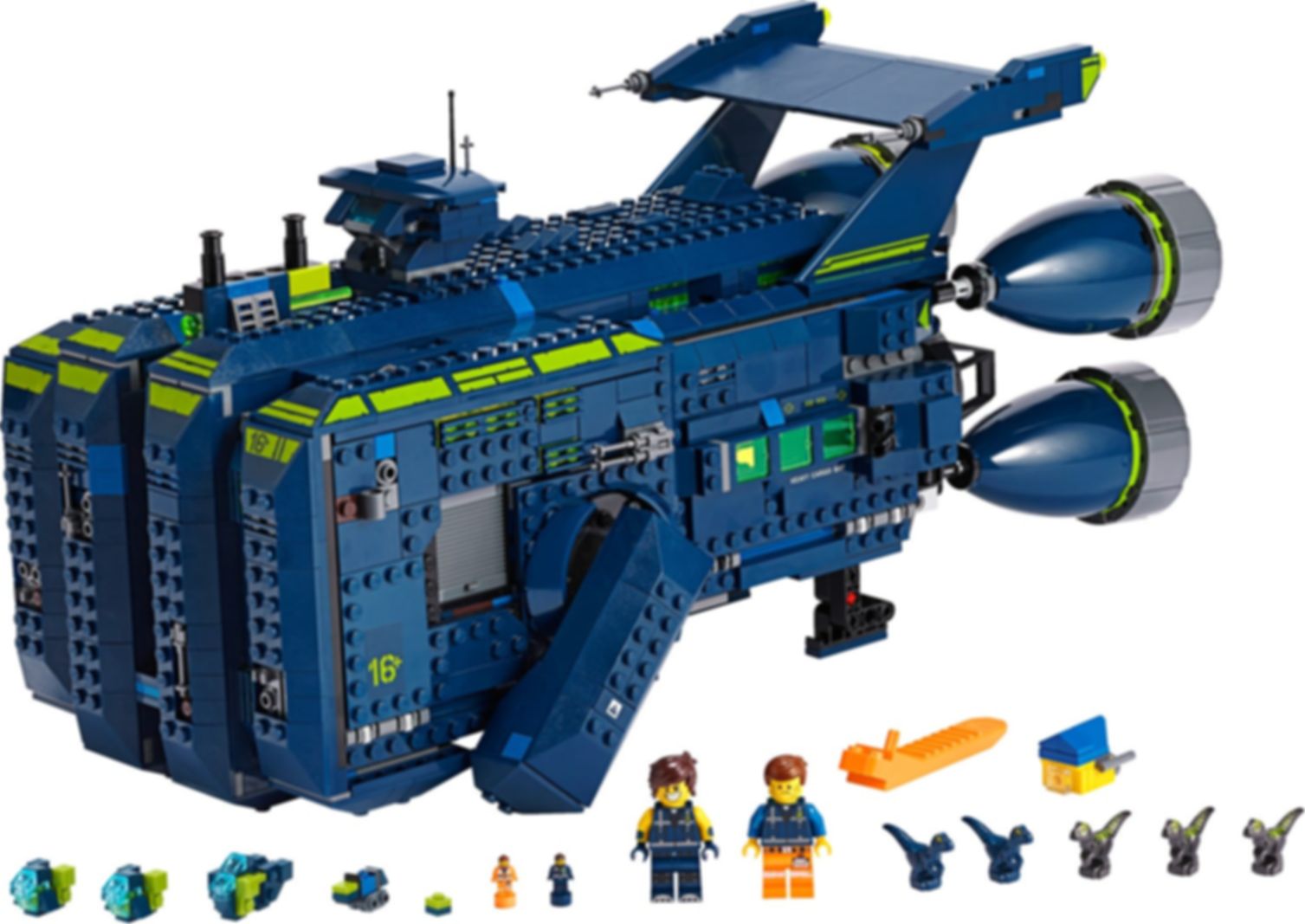 LEGO® Movie Die Rexcelsior! komponenten