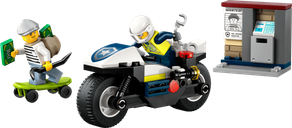 LEGO® City Police Motorcycle Chase components