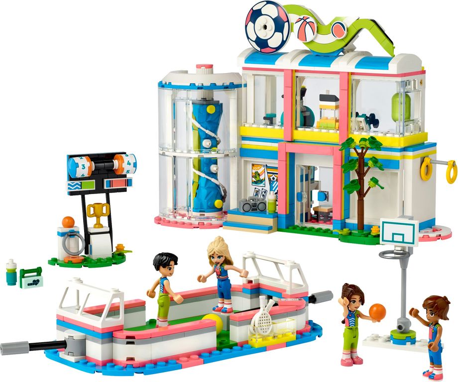 LEGO® Friends Sports Center components