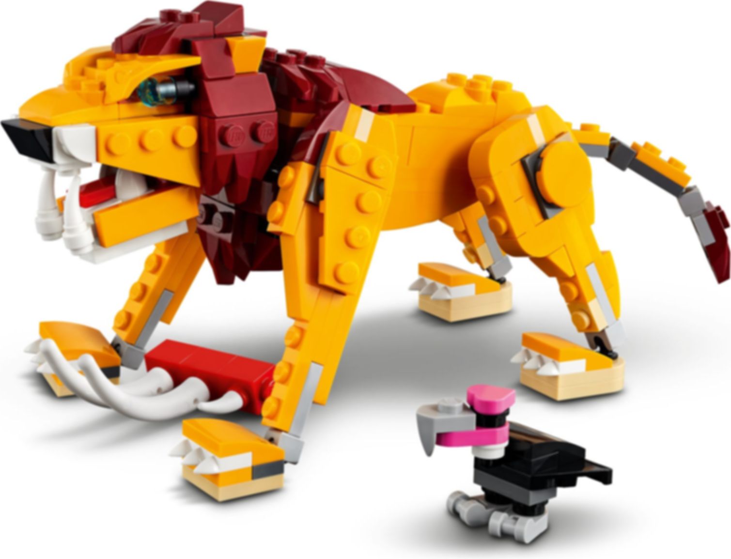 LEGO® Creator Le lion sauvage composants