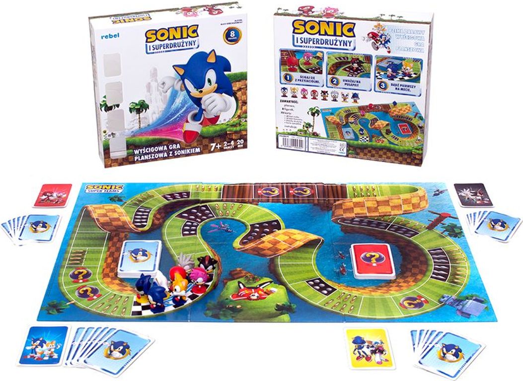 Sonic Super Teams, Board Game