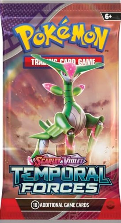 Pokémon TCG: Scarlet & Violet-Temporal Forces Booster Pack scatola