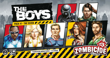 Zombicide: 2nd Edition – The Boys: Pack 1 – The Seven