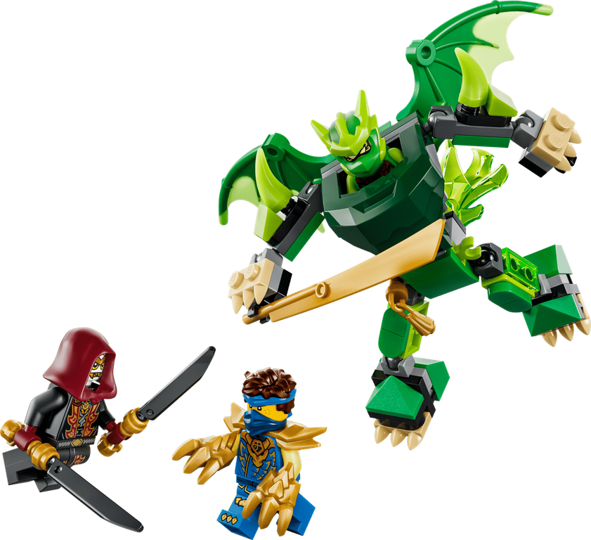 LEGO® Ninjago Lloyd's Dragon Mech Battle Pack components