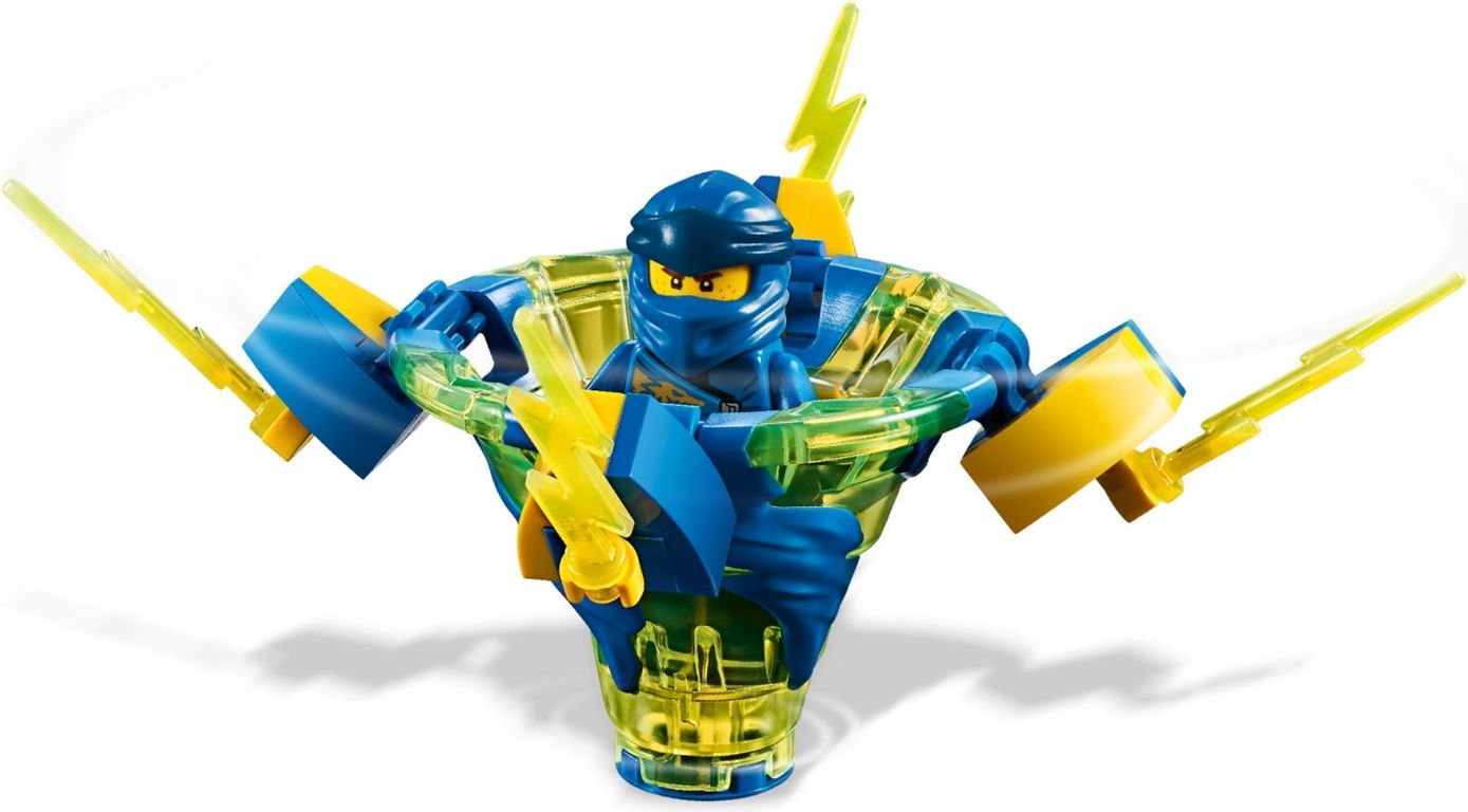 LEGO® Ninjago Toupie Spinjitzu Jay composants